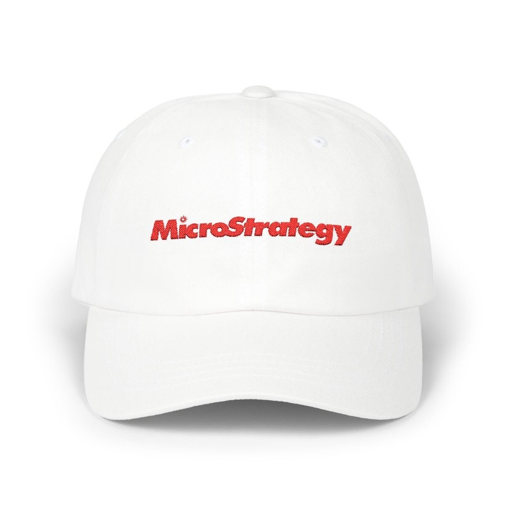 Custom MicroStrategy Baseball Logo Hat for Outdoor Fishing & American Style