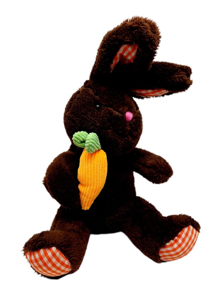 Animal Adventure Chocolate Brown Bunny Rabbit 15” Plush Stuffed Animal Easter