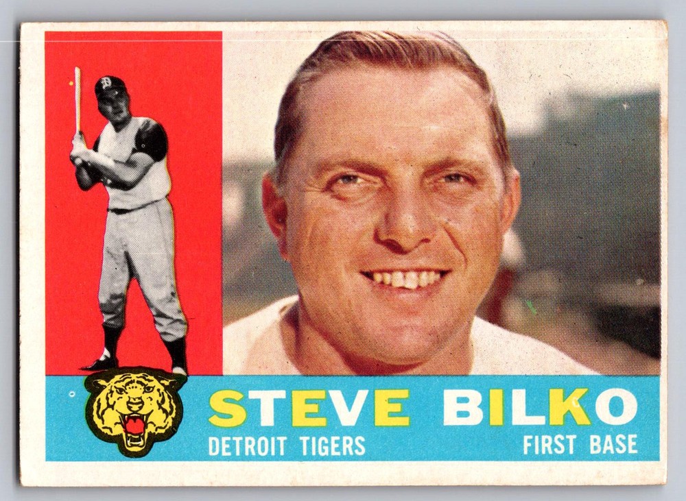 1960 Topps #396 Steve Bilko Detroit Tigers