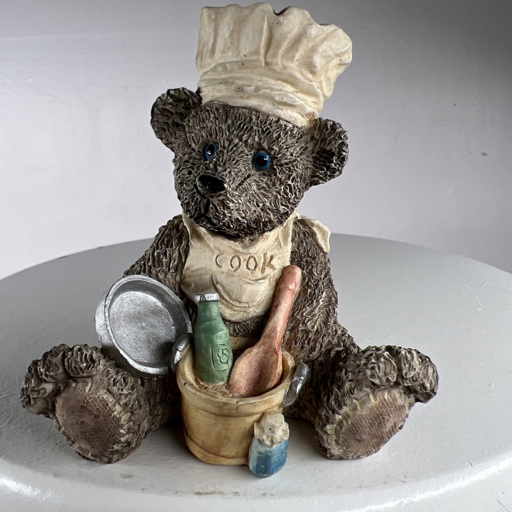 Cute Multicolor Clayton Teddy Figurine for Home Decor