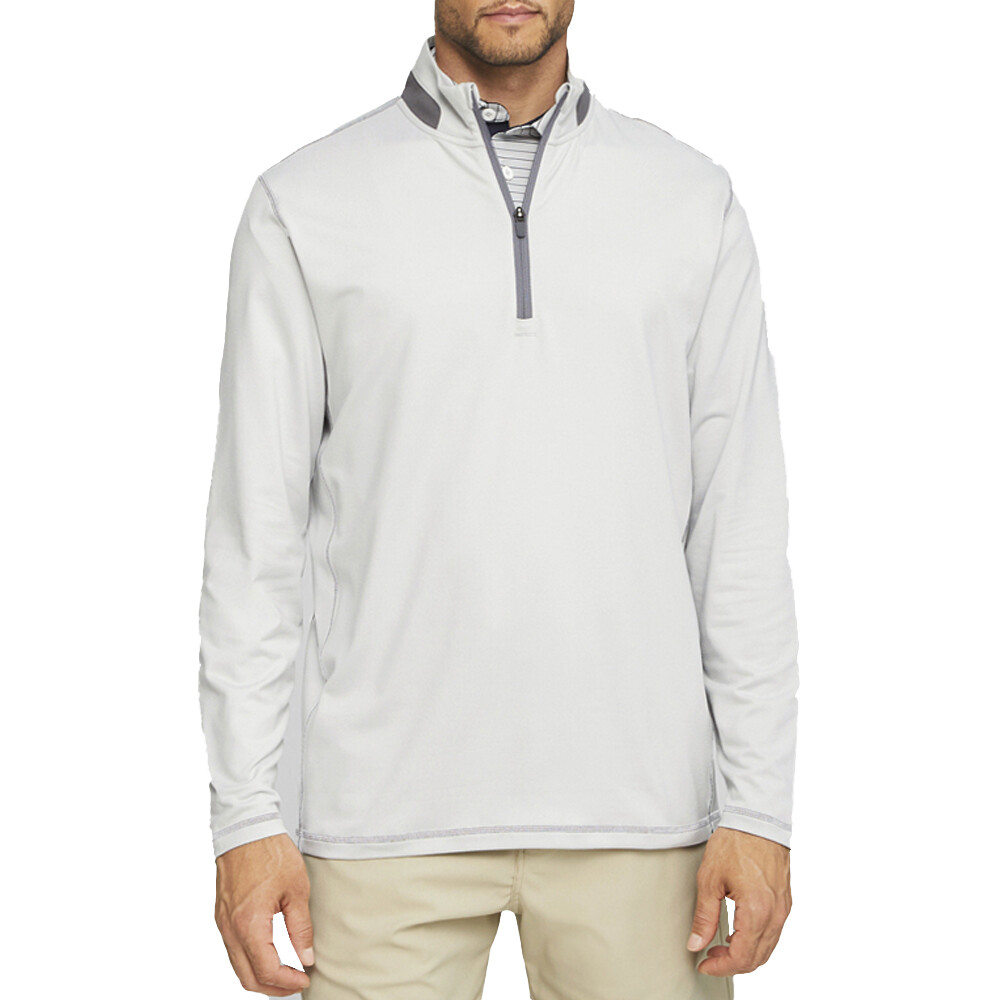 Puma Lightweight Half Zip Pullover Mens Grey  62186203