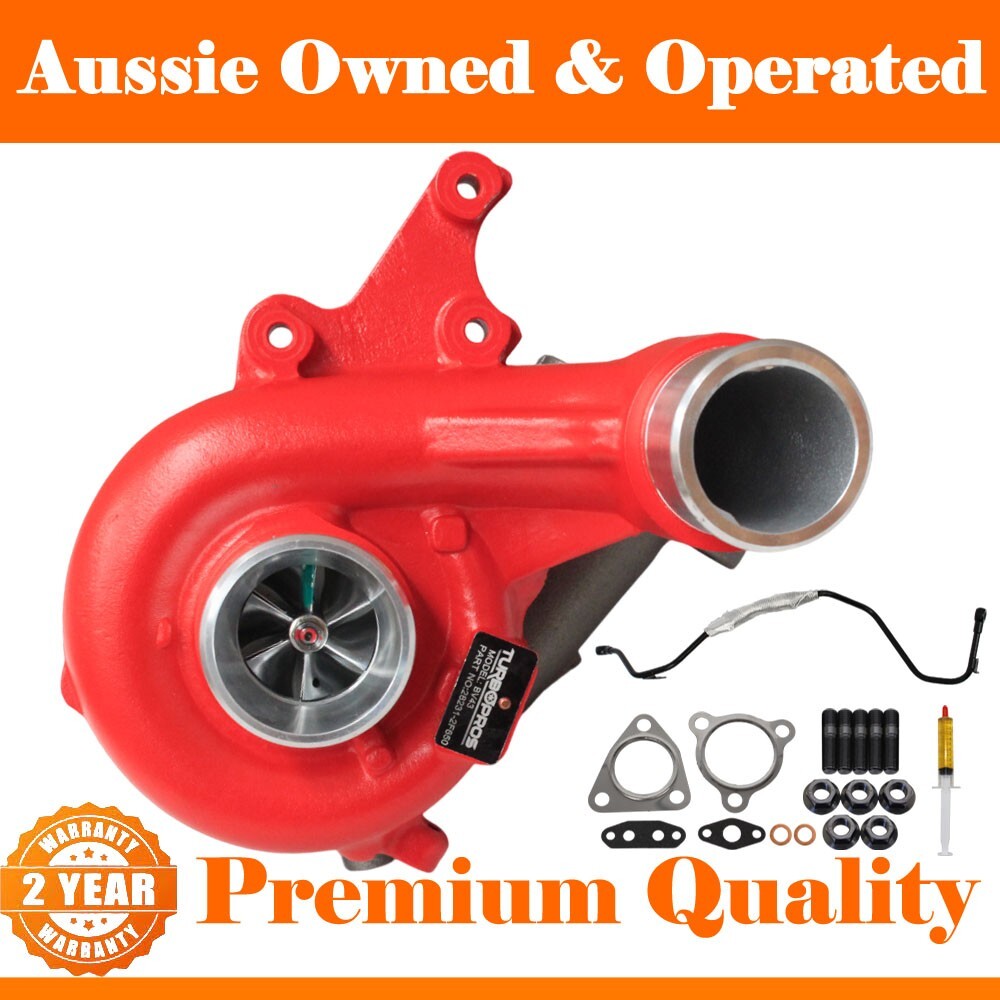 High Flow Turbo Kit No Actuator with Oil Feed Pipe for Kia Sorento D4HB 2.2L 2014-