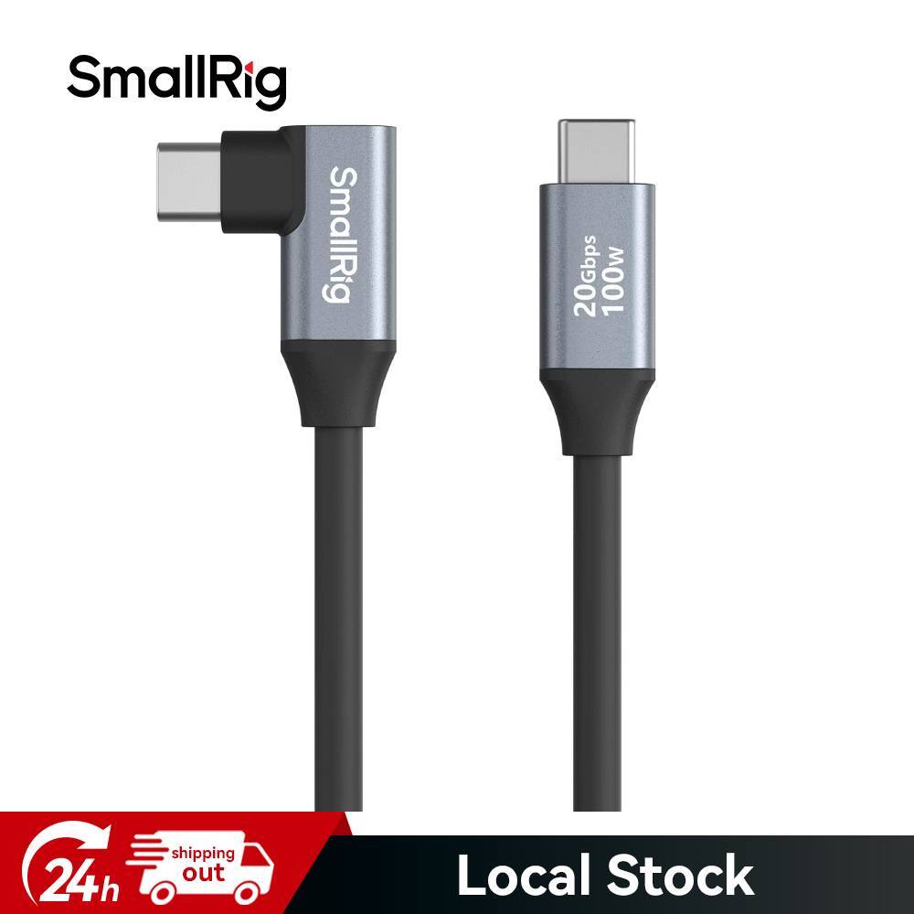 SmallRig 2ft USB-C Fast Charging Cable 100W PD for iPhone Cameras