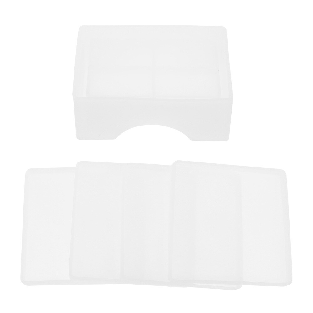 Epoxy Resin Ashtray Casting Mold Table Bowl Pad DIY Craft  