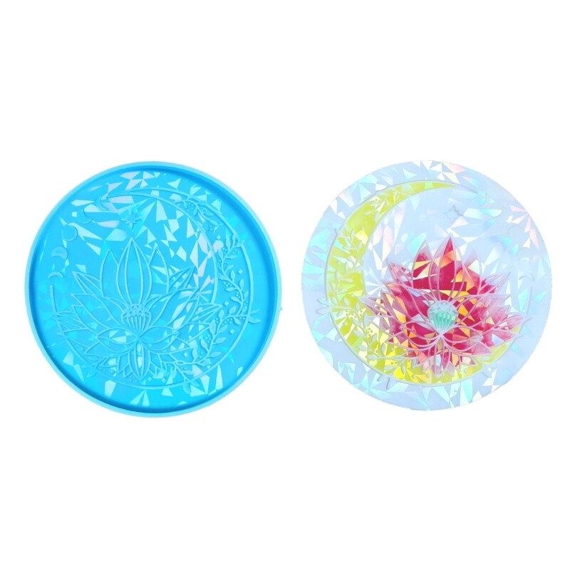 DIY Resin Mold Lotusflower Shape Moulds Resin Moulds