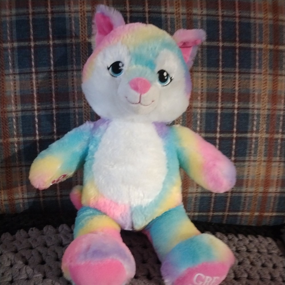 17-inch Great Wolf Lodge Exclusive Rainbow Plush by Build-A-Bear
