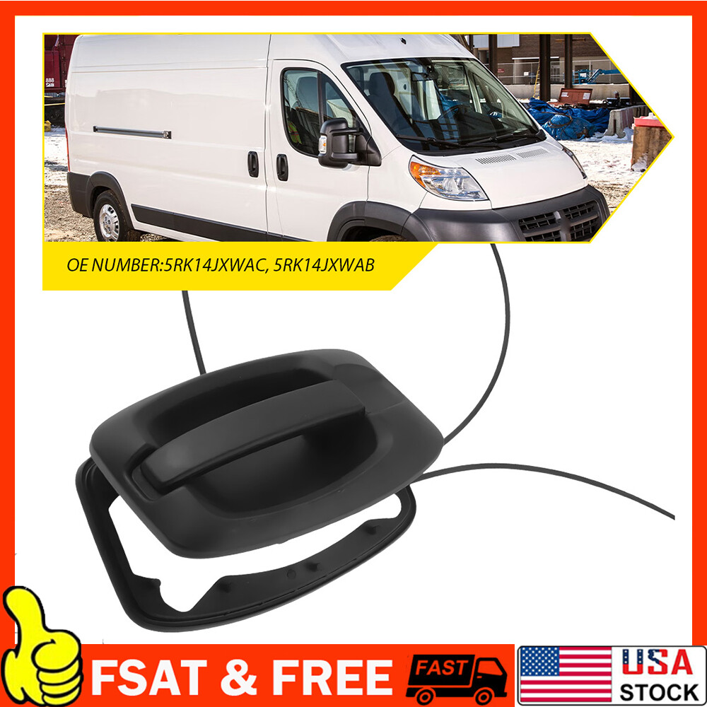 Sliding Door Handle with Cable Fits For 2014-2021 Ram ProMaster 3500 2500 1500