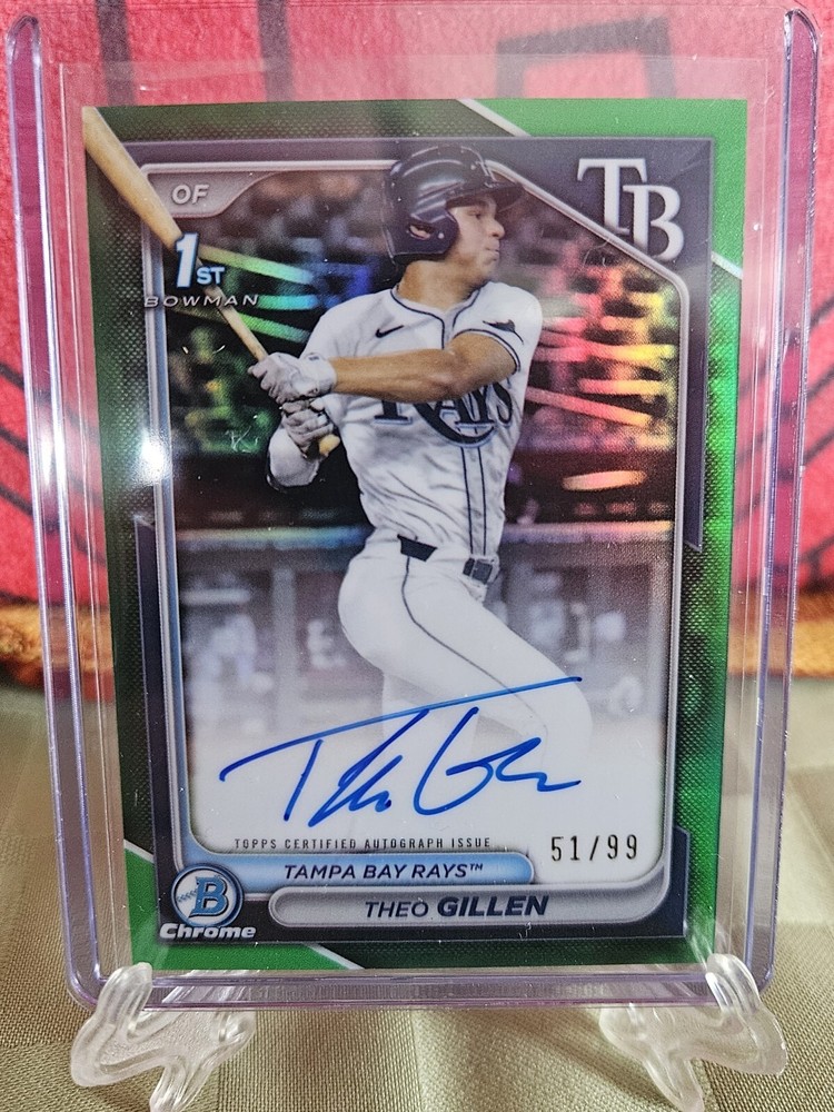 Theo Gillen Bowman 1st Green 51/99 Autograph