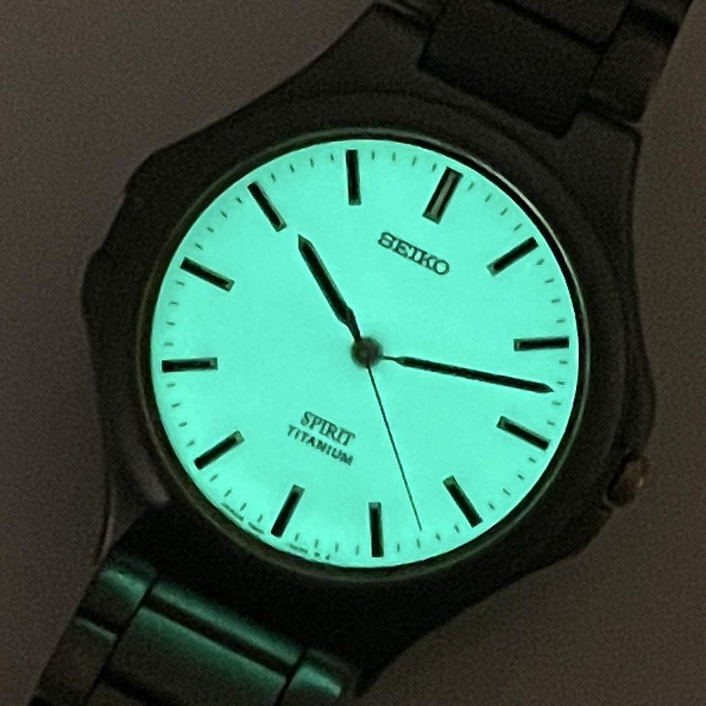 Seiko Spirit 7N01-7100 Titanium Quartz Watch