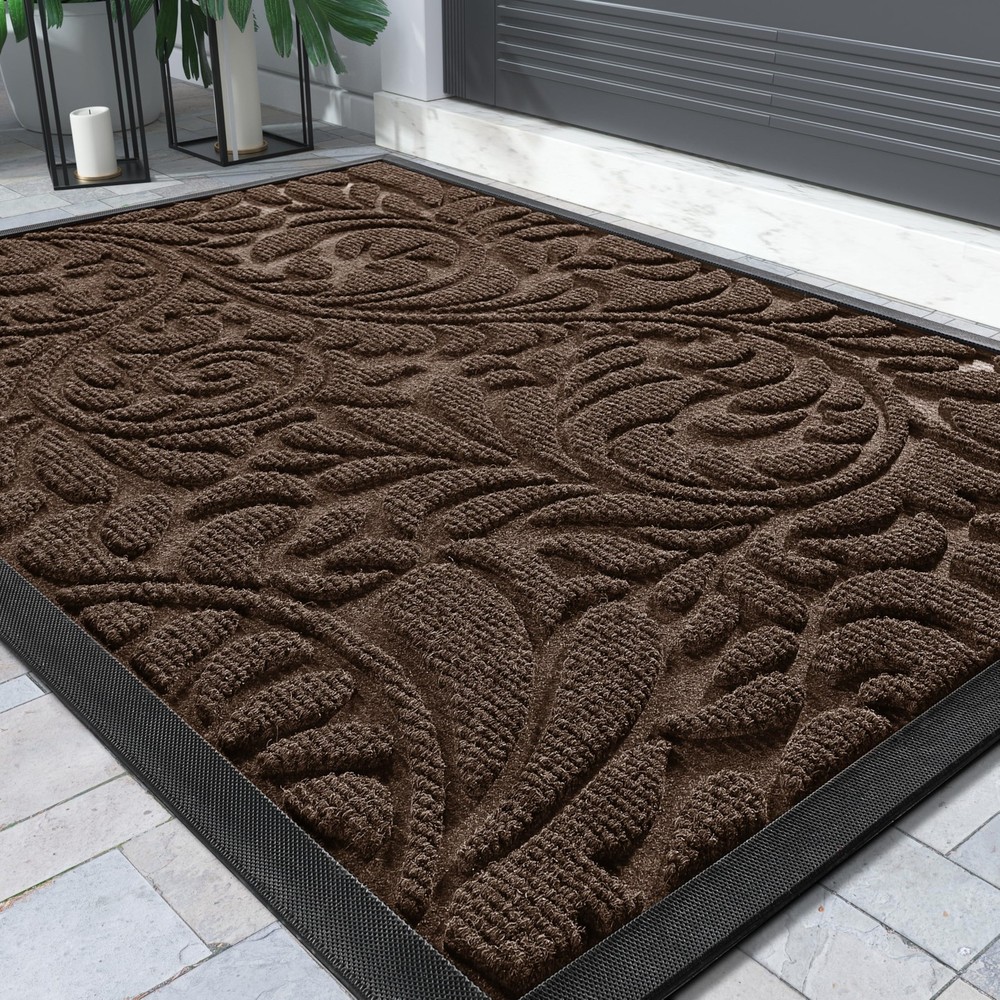 Heavy Duty Sturdy Front Door Mat for Home Entrance Outdoor Indoor Use