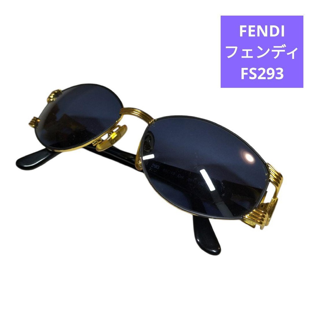 Fendi FS293 Zucca unisex sunglasses FF logo with bold lenses  