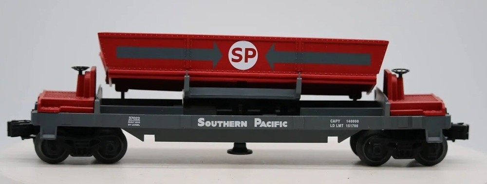 LIONEL 37022 O Scale Coal Dump Car No Coal Bin O27 1:48 Gauge