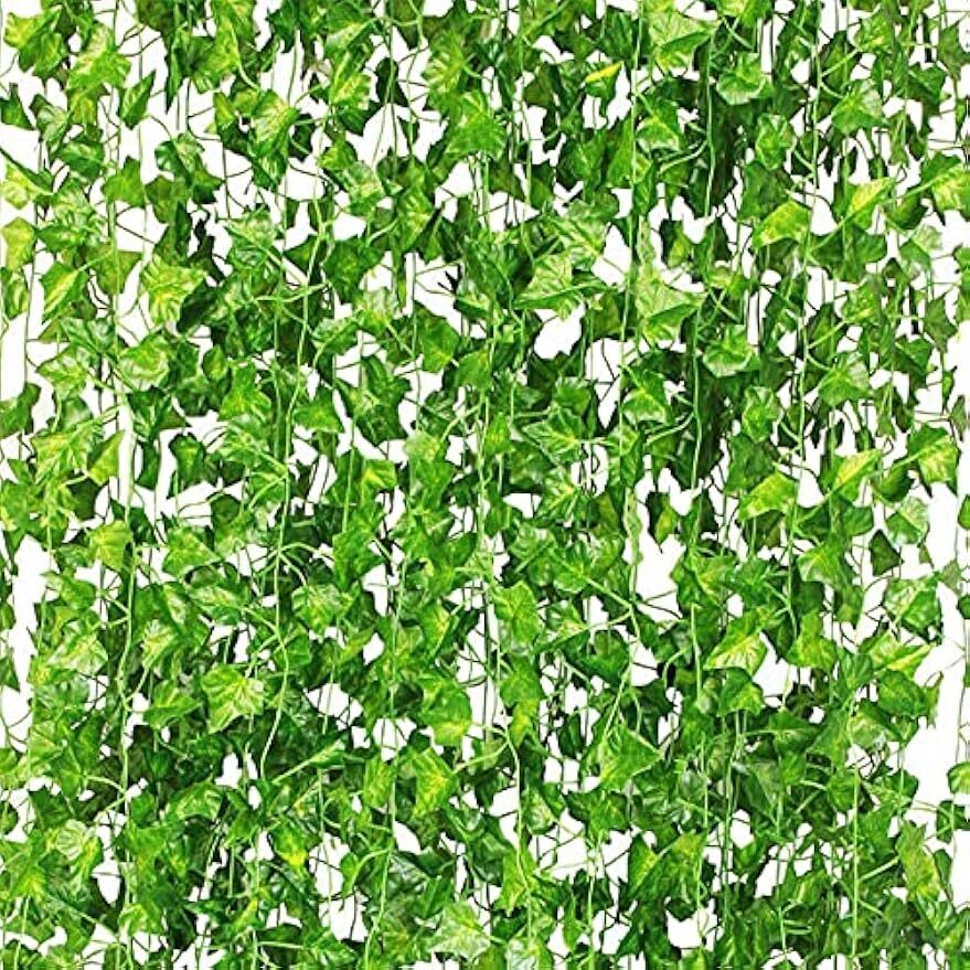 24 Pack 168ft Artificial Ivy Garland for Wreaths Decor