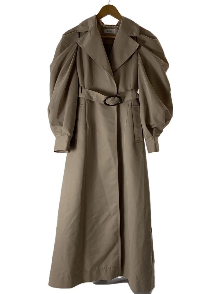 Snidel Trench Coat/1/Polyester/Ivo/Plain/Swfc221035 3944