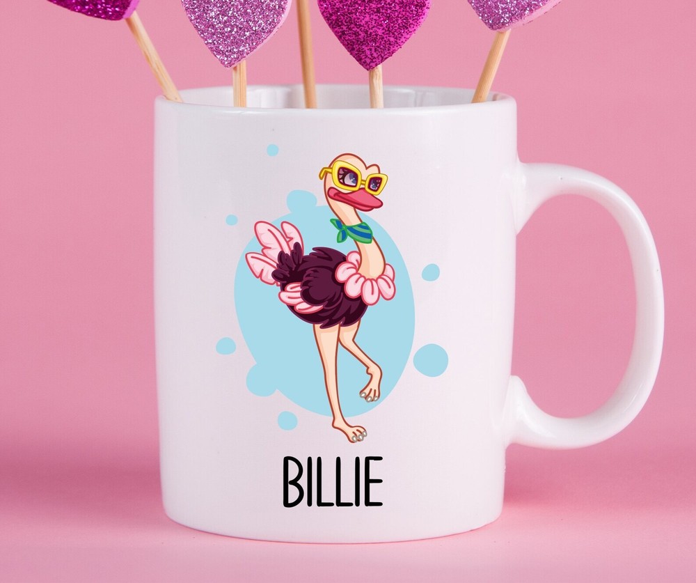 Personalized Ostrich Mug Ostrich Gift Ideas Ostrich Cup Gifts For Ostrich Lovers