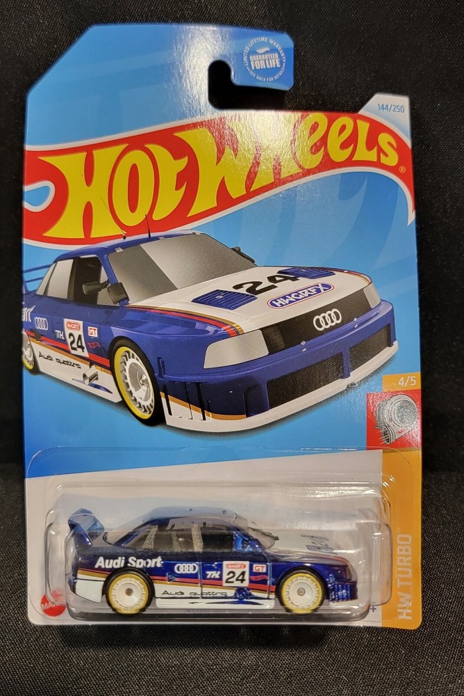 New Sealed Hot Wheels Audi 90 Quattro 2024 Super Treasure Hunt Circle Flame HTF