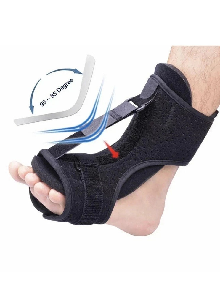 Night Splints Plantar Fasciitis Pain Relief Adjustable Foot Drop Ankle Brace US