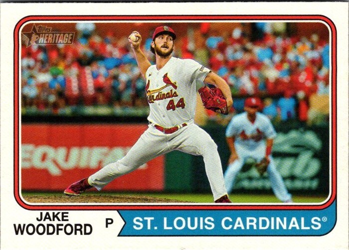 2023 Topps Heritage High Number - #602 Jake Woodford