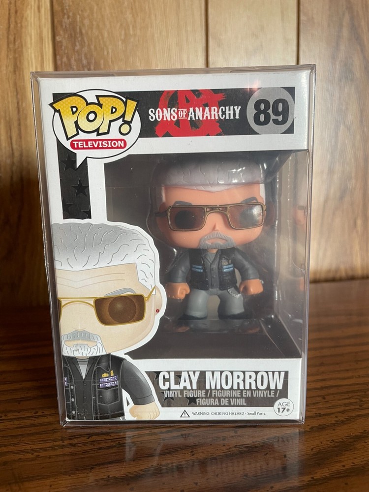 Funko POP! TV - Sons of Anarchy #89 - Clay Morrow + Pop Protector