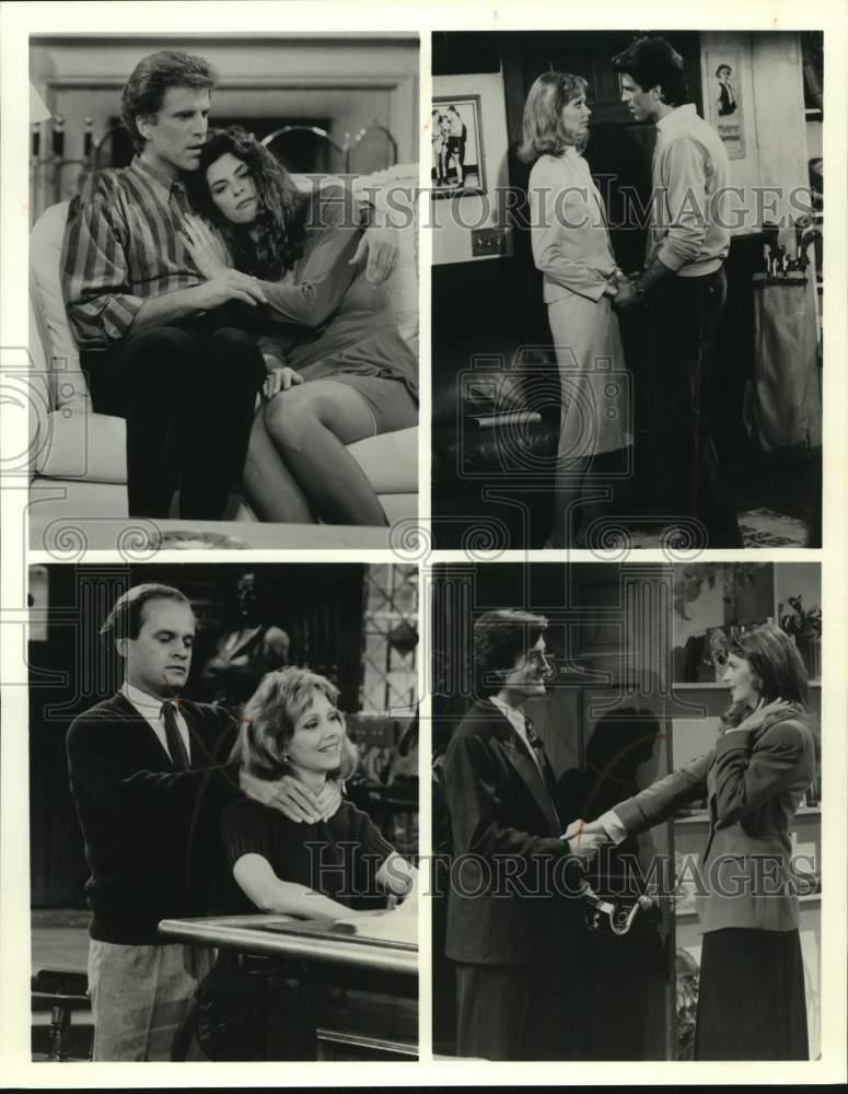 1983 Press Photo Co-stars in 