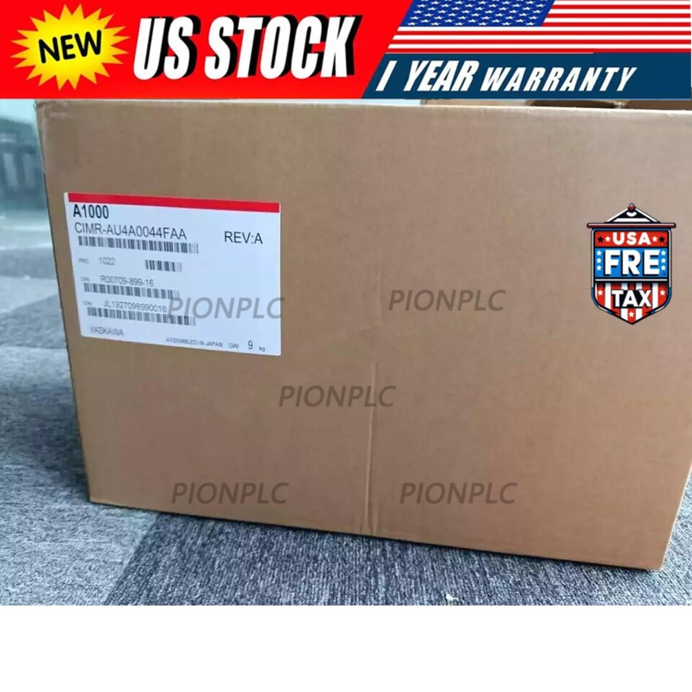 US FREE TAX YASKAWA CIMR-AU4A0044FAA AC DRIVE 400V 3PH 44A/39A