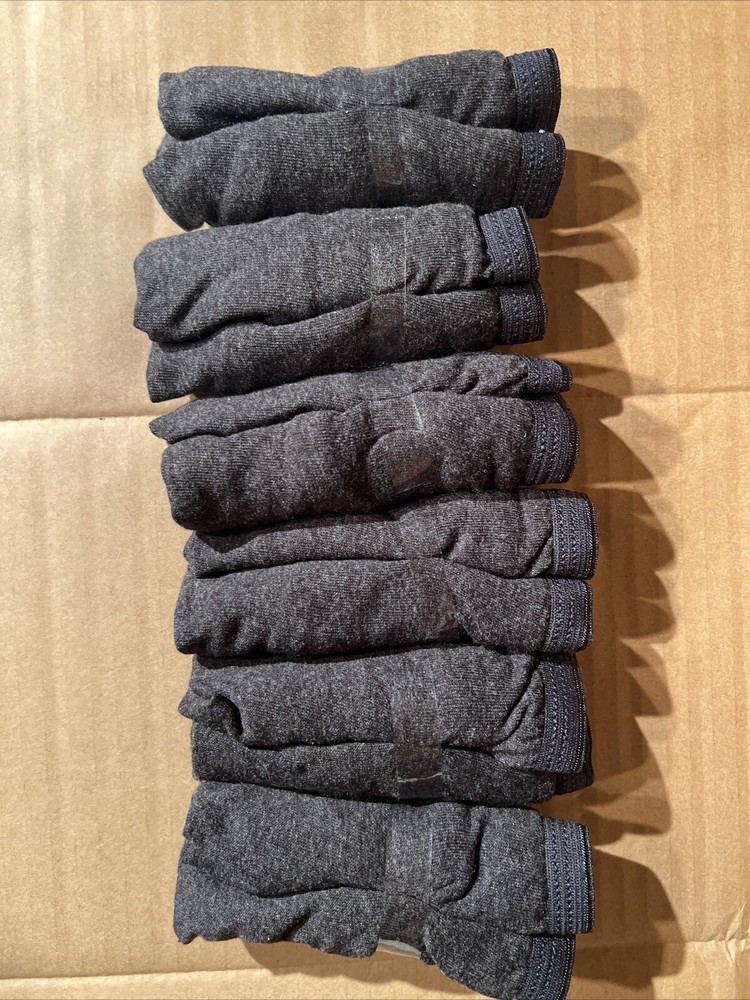 Hanes Black 6 Pack Women Panties 75%Cotton Underwear Size 6/M New Without Tag