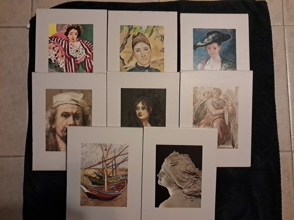 Time Life Library of Art 8-Book Collection Featuring Gogh Rubens Goya Matisse