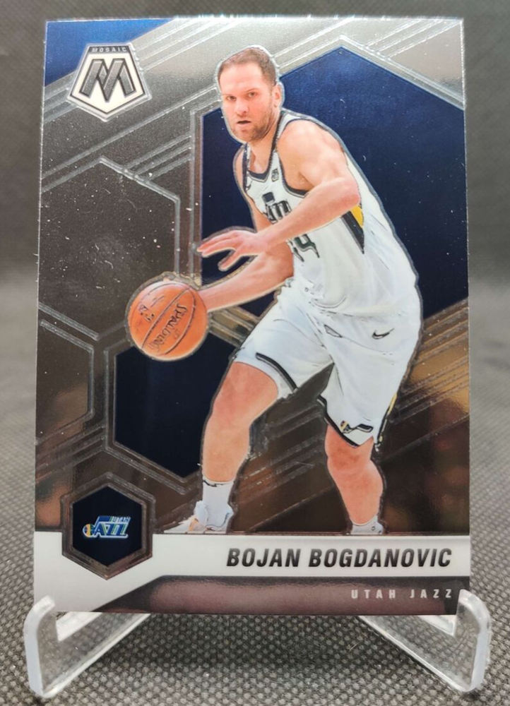 2020-21 Panini Mosaic #187 Bojan Bogdanovic Utah Jazz basketball card