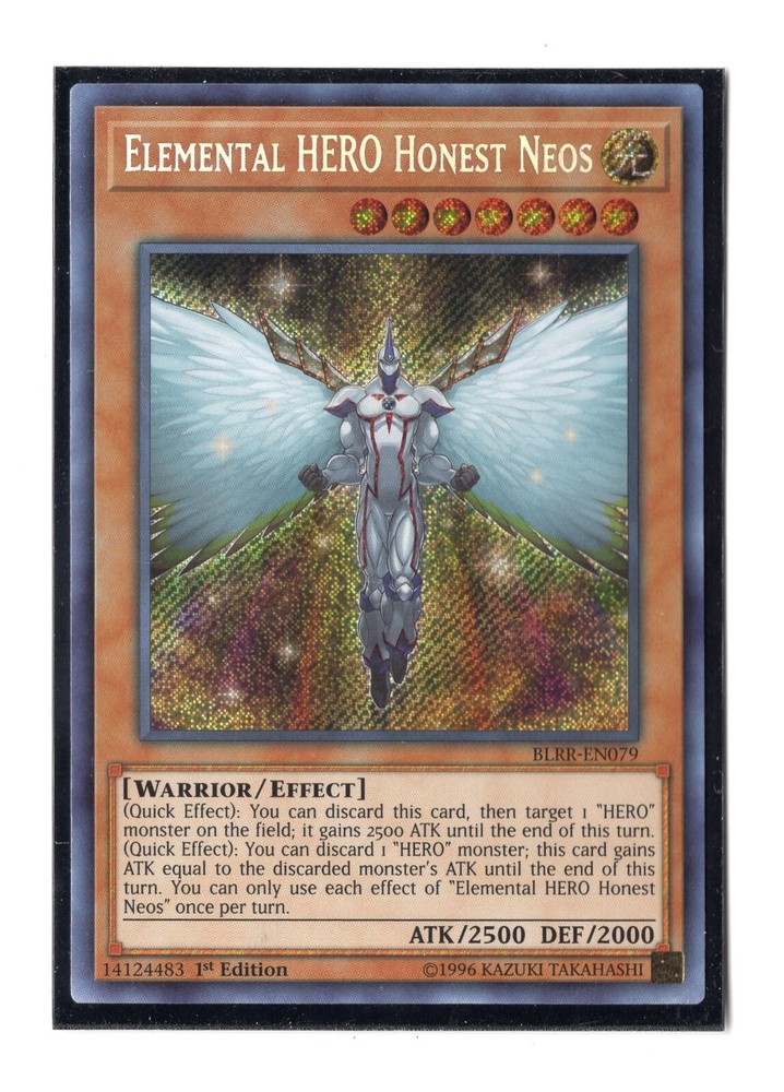 Elemental HERO Honest Neos from Battles of Legend Relentless Revenge BLRR