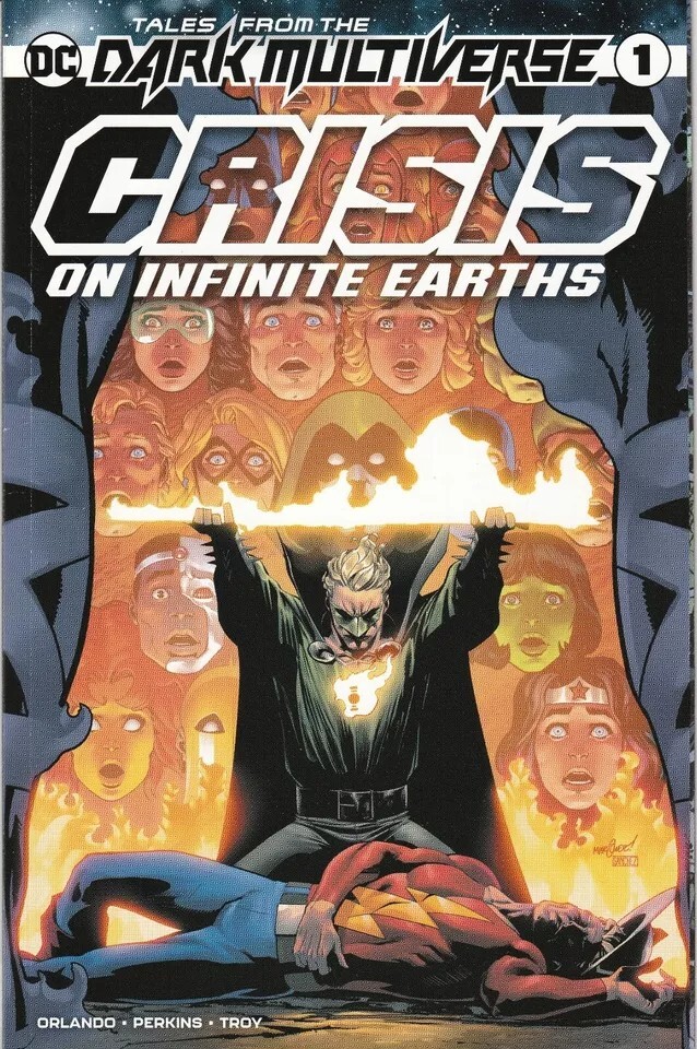 Dark Multiverse Crisis on Infinite Earths 2020 DC Comic by Orlando  