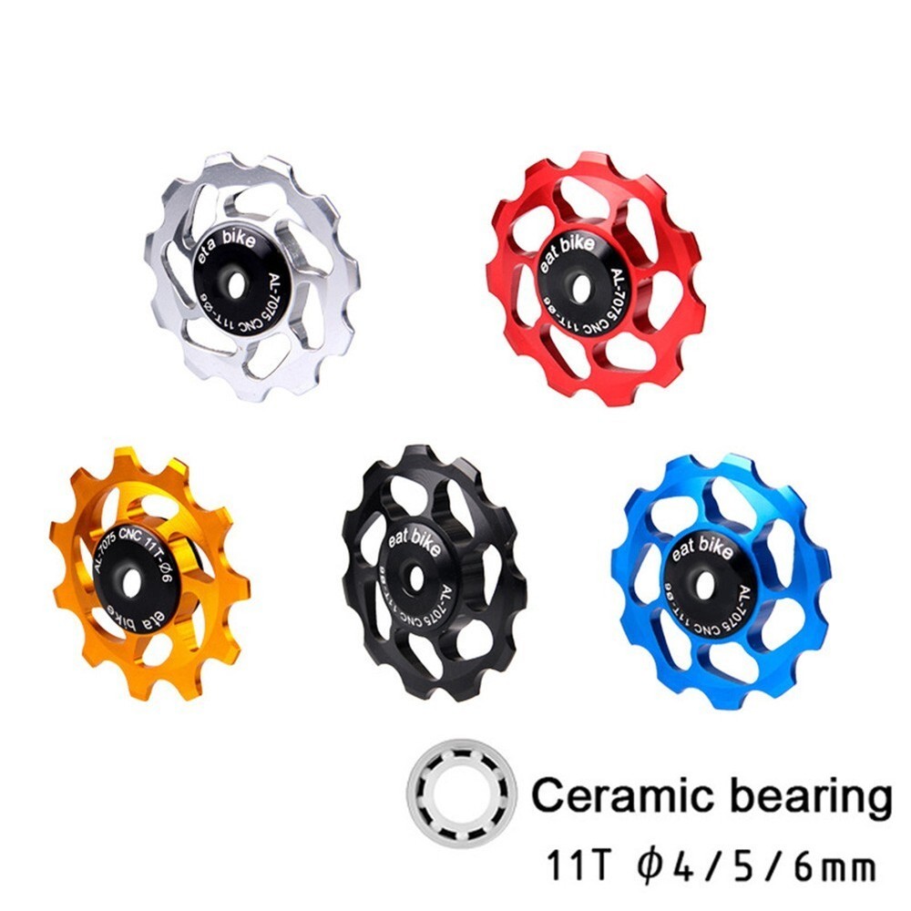 High-Performance Bicycle Pulley Wheel with Ceramic Bearings
