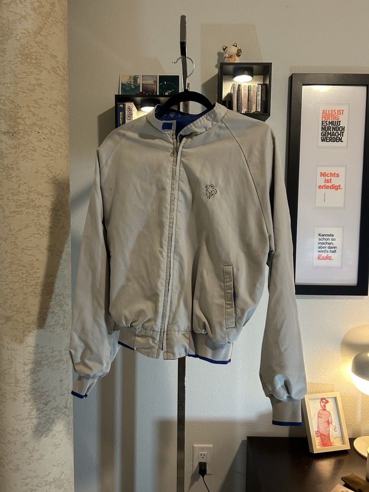 Vintage 80s Reversible NASCAR Michelin PIT CREW JACKET