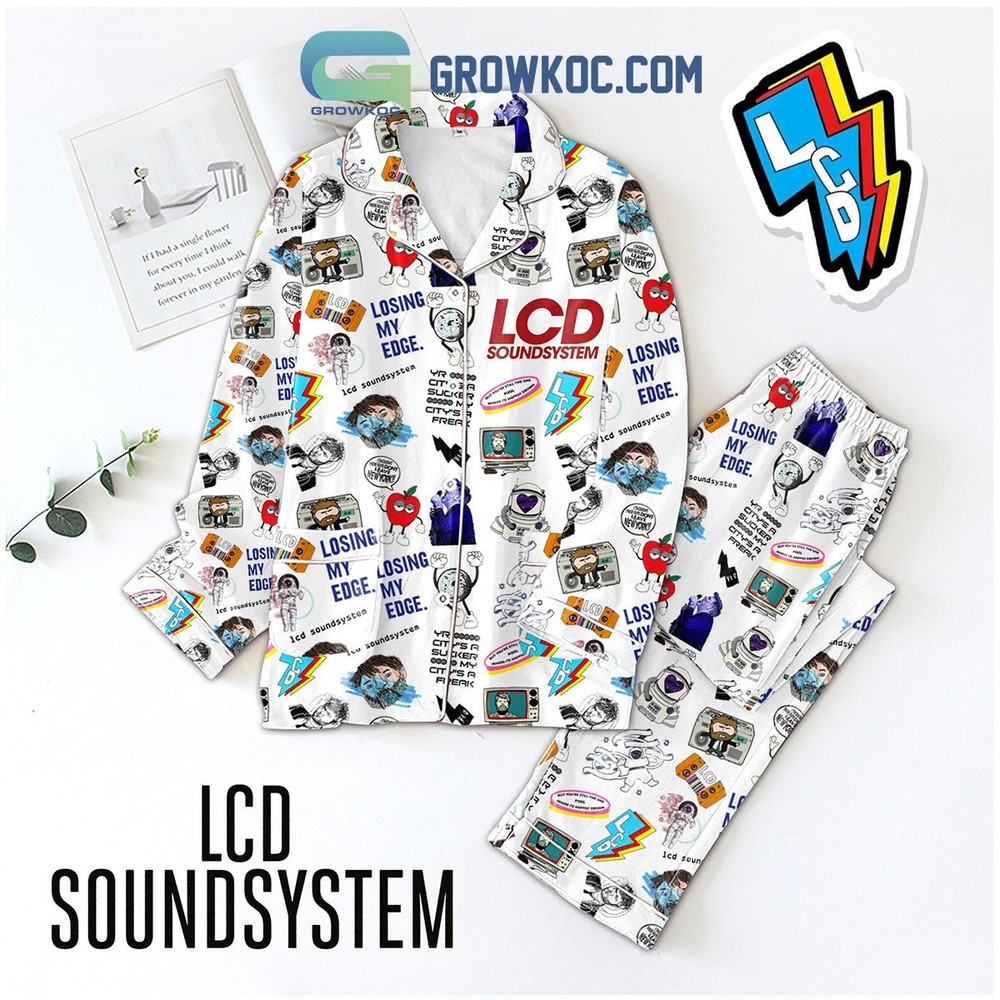 LCD Soundsystem Losing My Edge Graphic Print PJ Set  