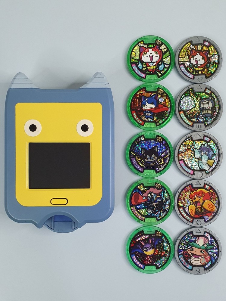 YoKai Watch Pad with 10 Holo Medals - Bandai Japan YKP23