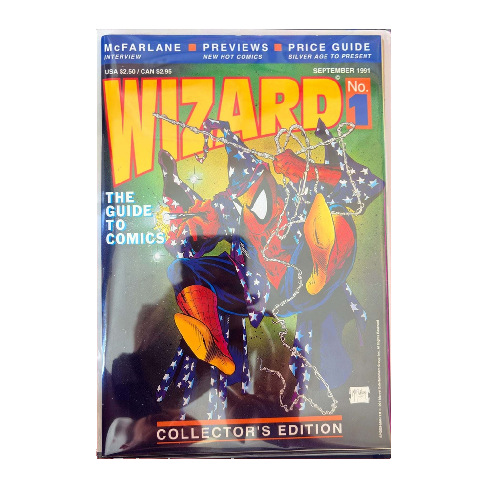 Wizard #1 – Collector’s Edition (1991) – Todd McFarlane Cover