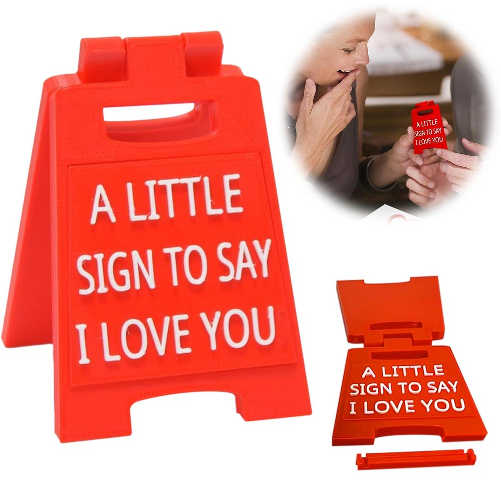 Valentines Day I Love You Sign Cute Romantic Birthday Gift Idea-image