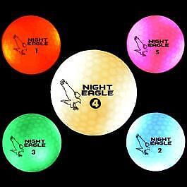 LED Golf Ball Assorted Colors