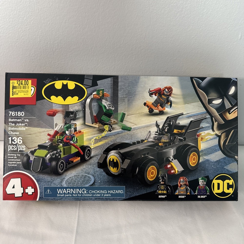 Lego Batman Vs The Joker Batmobile Chase 76180 DC Super Heroes New Retired