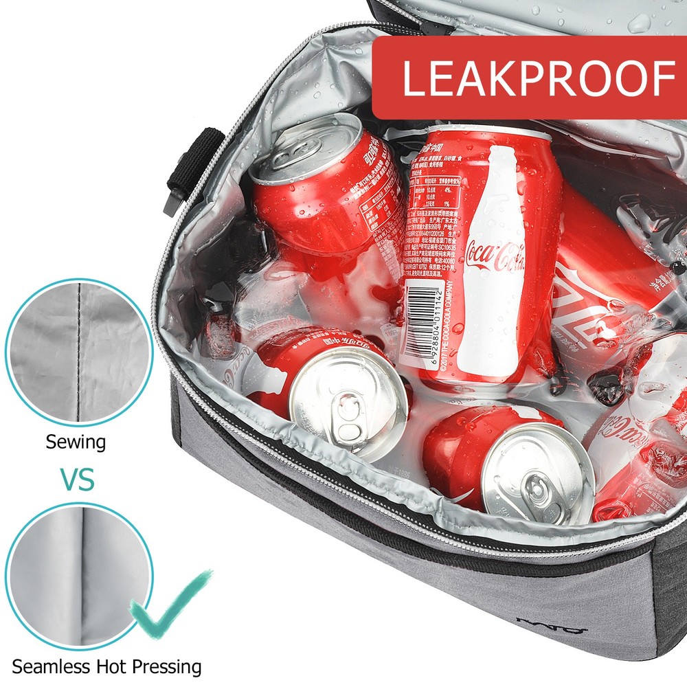 Insulated Lunch Bag Leakproof Thermal Bento Cooler Tote for Women and Men Kids