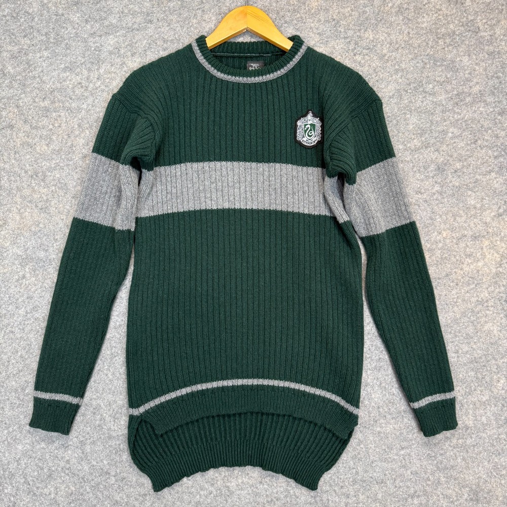 Wizarding World Harry Potter Slytherin Wool Sweater Large Unisex Wool Scotland