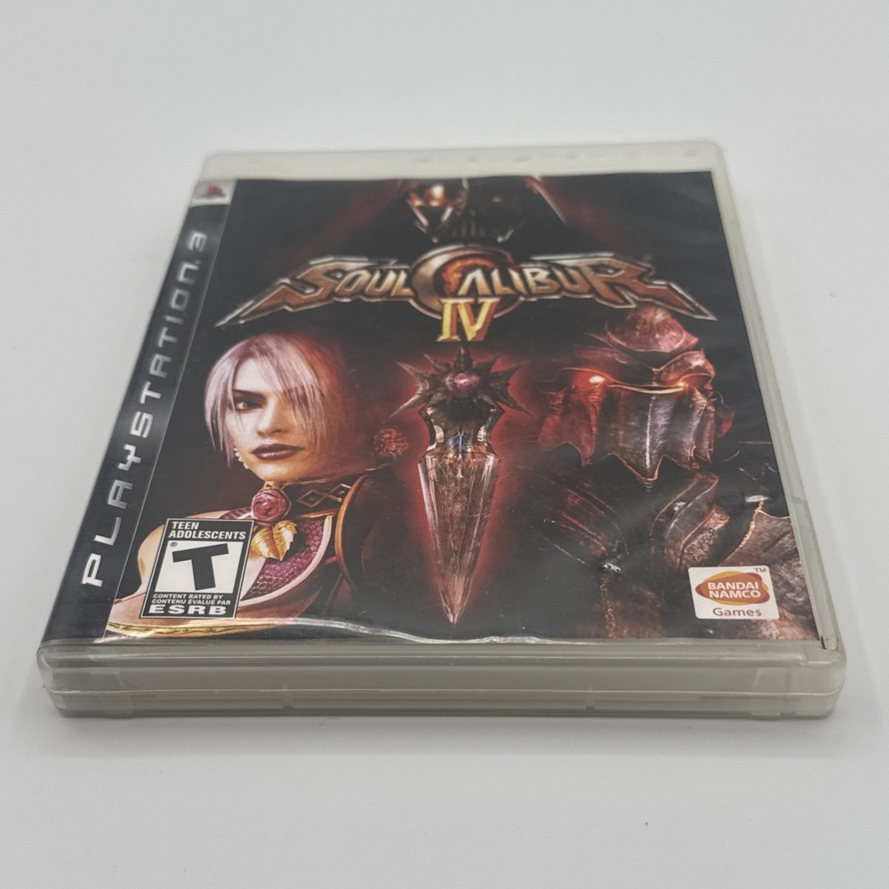Soul Calibur IV 4 Playstation 3 PS3 Video Game (2008)