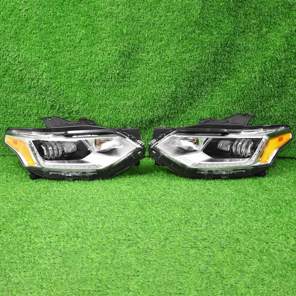 For 2018-21 Chevy Traverse FULL LED Type w/ DRL Headlights Headlamp Left+Right
