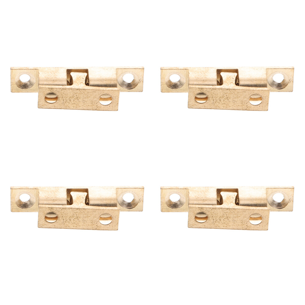 4 Pcs Magnetic Cabinet Locks Baby Proofing Kitchen Door Bead Latch
