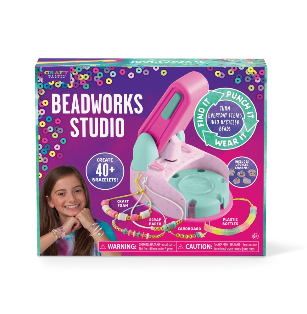 Beadworks Studio Friendship Bracelet Making Kit - Bracelets, Arts and Crafts,...