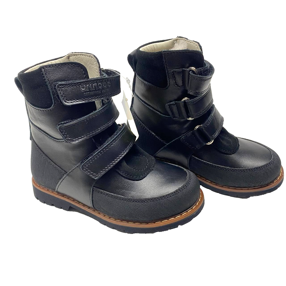 Children’s Orthopedic Winter Boots Leather Wool Lined EU 26–32 / US 9.5–1.5