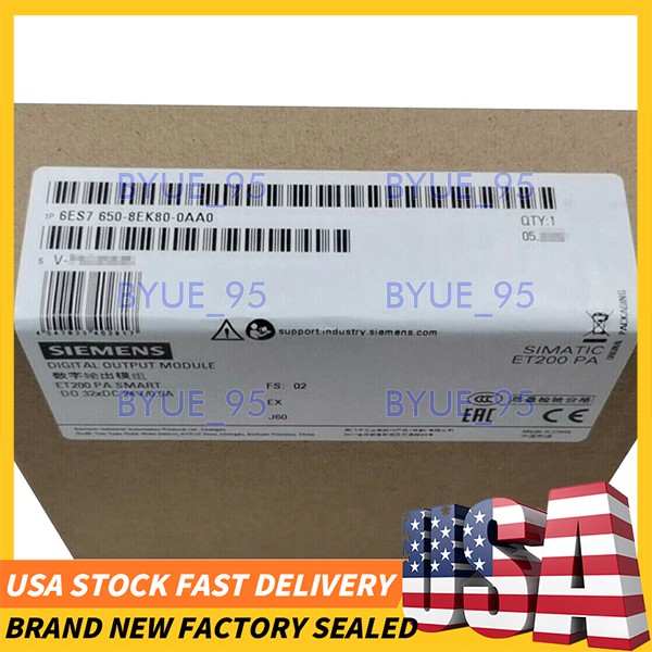 Siemens 6ES7650-8EK80-0AA0 /6ES 7650-8EK80-0AA0 New Sealed Fast Delivery