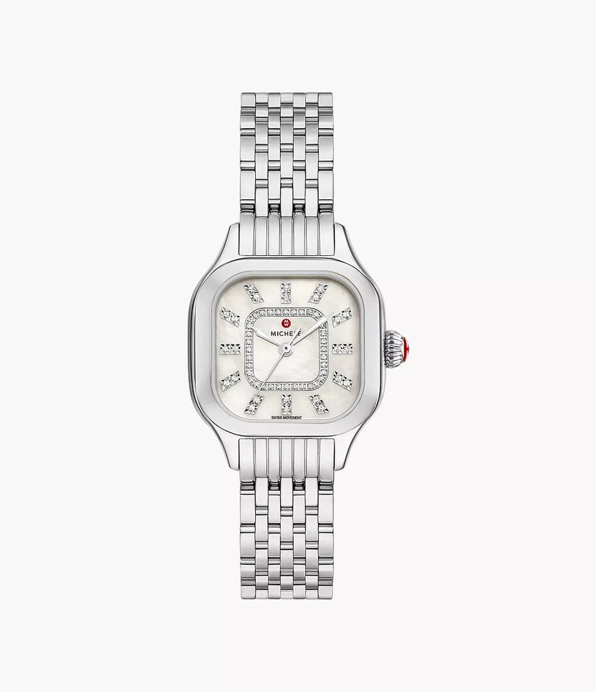 MICHELLE MWW33B000008 MEGGIE STAINLES STEEL DIAMOND MOTHER OF PEARL DIAL 29MM