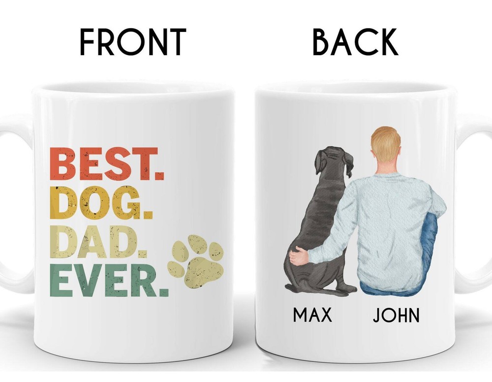 Personalized Great Dane Mug Great Dane Dad Mug Great Dane Lover Mug Great Dane