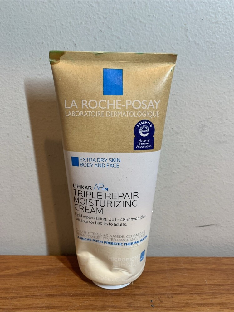 La Roche-Posay Lipikar AP+M Triple Repair Moisturizing Cream 6.76 FL.OZ for Intense Hydration