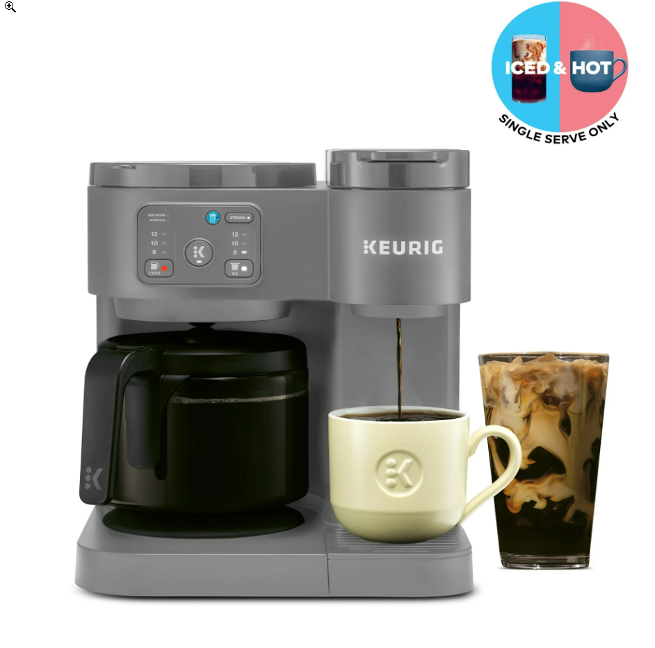 Keurig K Duo Essentials Pod Coffee Maker Hot & Iced Single Serve (Repair Needed)